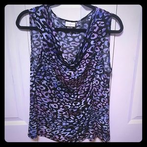Cheetah print tank